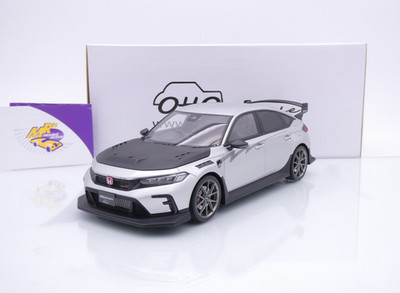 Ottomobile OT1133 # Honda Civic Type R Mugen Gruppe B 2024 '' mattsilber '' 1:18