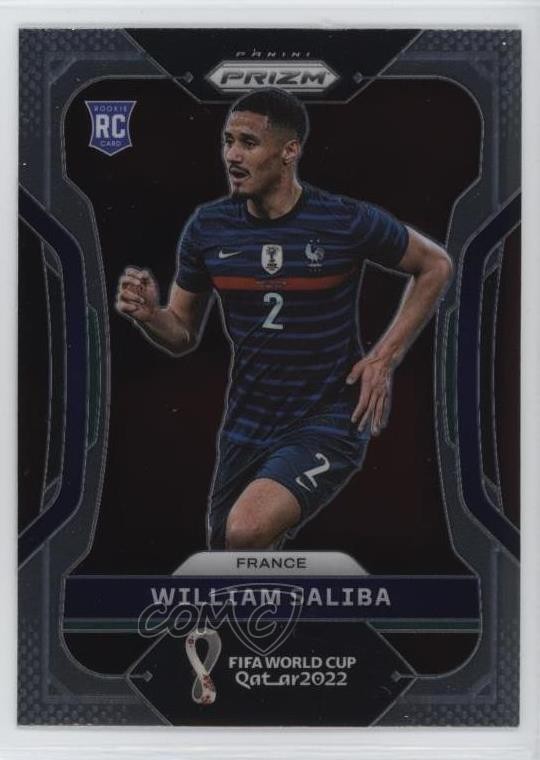 2022 Panini Prizm World Cup Qatar William Saliba #106 0nr3