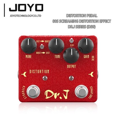 JOYO Distortion Pedal of Classic Modded 80s Screaming Distortion Effect (D59)
