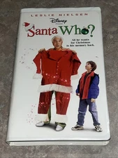CHRISTMAS IN JULY Disney Santa Who? (VHS) Leslie Nielsen w/ Clamshell **TESTED**