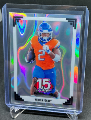 2025 Leaf 15th NSCC National 1991 ASHTON JEANTY SILVER LAVA RC #11/15