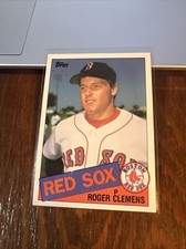 Roger Clemens 1985 Topps Set-Break RC #181 NM-MT ROOKIE Boston Red Sox Yankees