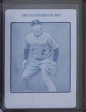 2009 Topps Ticket to Stardom Cyan Printing Plate #137 Troy Tulowitzki No 1 of 1