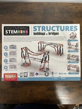 Engino Discovering STEM Structures Buildings  Bridges Building Set - NEW