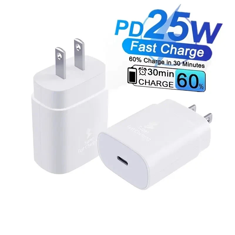 25w Fast Charger + 6 Ft Type C Cable for Samsung Galaxy Tab A7 Lite 平板电脑 — 第 3/4 张图片