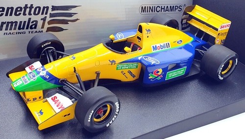 Minichamps Benetton B191B Michael Schumacher Début De Saison 1992 1/18