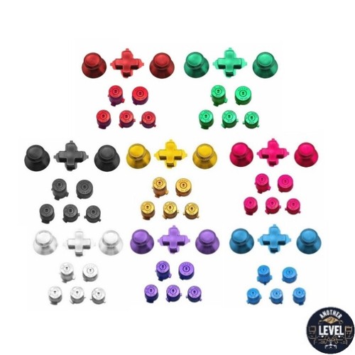 Metal Analog thumbsticks Dpad + Sticks + bullet Buttons for Xbox One Controller - Picture 2 of 35