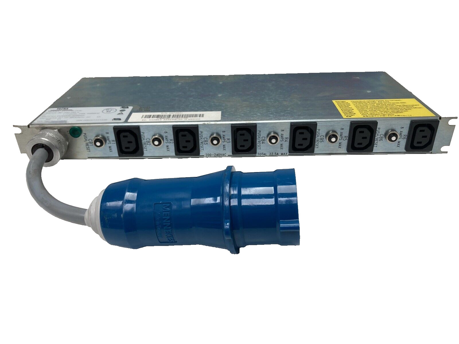 IBM TACNA CP278B Front View Showing 6 x IEC C13 Outlets and Status LEDs | TTHACO