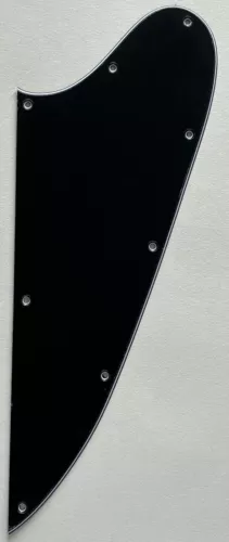 3 Ply Black Pickguard Fit Gibson Firebird Blank Scratch Plate Style Guitar Parts