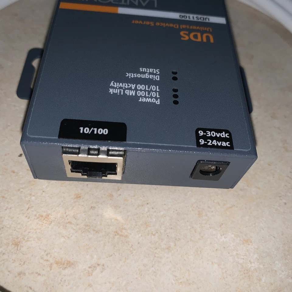 Lantronix UDS1100 Converter Seriale Rete Rs232 Rs485 Lan Interface - Immagine 3 di 4