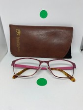 Disco vintage EYEGLASSES GLASSES FRAME 53-22 designed henri de paris