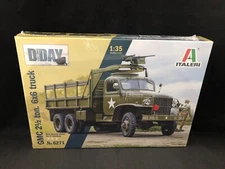 Italeri GMC 2 1/2 Ton 6x6 Truck 1:35 Scale Plastic Model Kit 6271 NISB