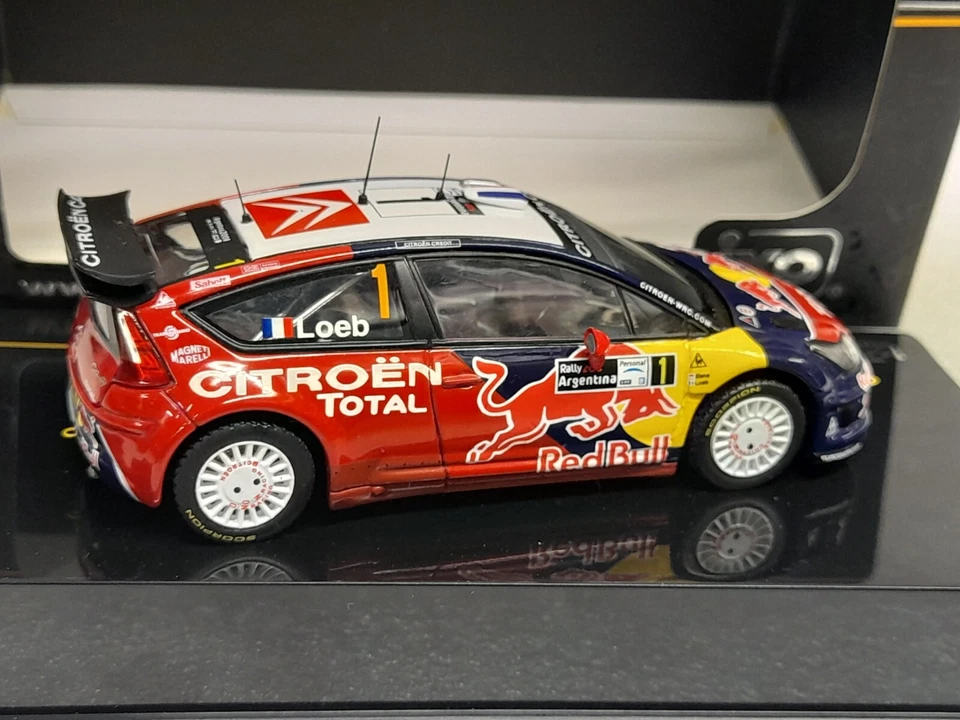Ixo Ram 321 Citroen C4 WRC #1 Loeb/Elena winner R. Argentina 2008 1/43 - Immagine 2 di 2