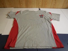 X7 Vintage Power Horse Energy Drink Tee Shirt Short Sleeve Men’s Large Red Grey