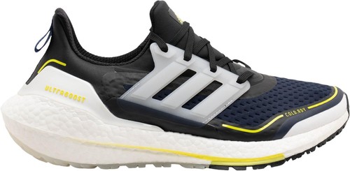 Adidas Ultraboost 21 COLD.RDY Navy Yellow White Mens Running  display picture 2