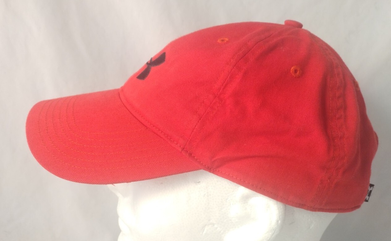 Under Armour Red Adjustable Strapback Hat/Cap-NIC… - image 4