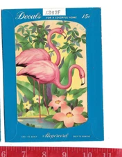 Vintage Meyercord decorator water decal x 307-f