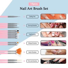 Nagelpinsel Nr. 12 Mit Holografischem Symphonie-Griff – Acrylpinsel Für Nageldesign & Maniküre