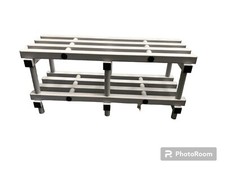plastic cloakroom bench/swimming pool bench 1m