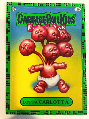 Pegatina/tarjeta verde Garbage Pail Kids GPK 2011 Flashback Serie 2 *Elige una* - Imagen 45 de 72