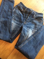 American Eagle Womens Jeans Stretch Vintage Hi Rise Medium Wash Size 00