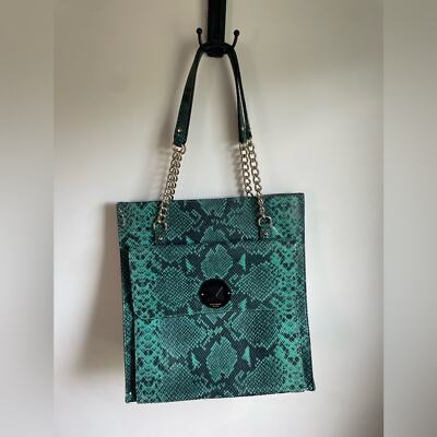 Kate Spade Denee South Kensington Blue Snake Bag | eBay
