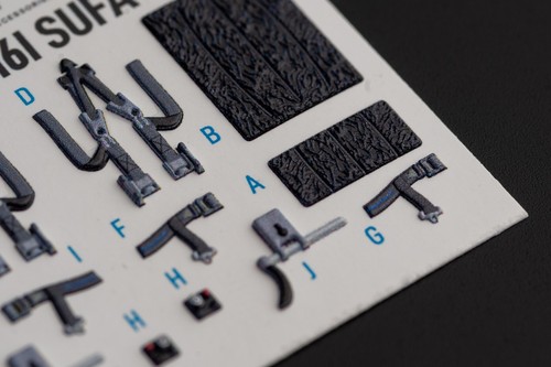 F-16I "Sufa" - interior 3D decals for Academy kit 1/32 Kelik K32026 - 第 13/15 張圖片