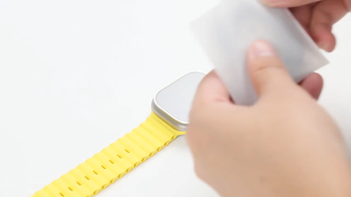 💥SZKŁO OCHRONNE PANCERNE DO APPLE WATCH ULTRA 2 49mm SZKŁO OCHRONNE + POMOC MONTAŻOWA💥 - Film 1 z 1