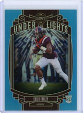 2021 Panini Legacy Football Under The Lights Platinum #UL-CF Caleb Farley #1/1