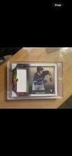 2022 Topps Triple Threads Player Worn /48 Jarren Duran RC Rookie All Star MVP