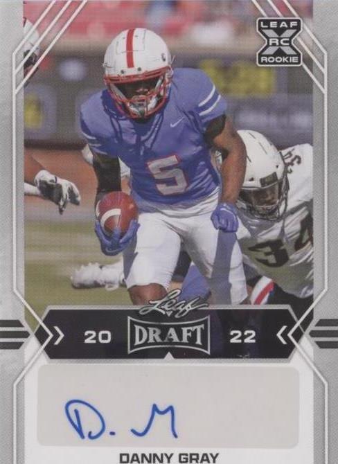 2022 Leaf Draft Danny Gray #BA-DG1 - 1 of 1