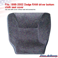 For 1998-2002 Dodge Ram 1500 2500 3500 SLT Driver Bottom Fabric Cloth seat Cover