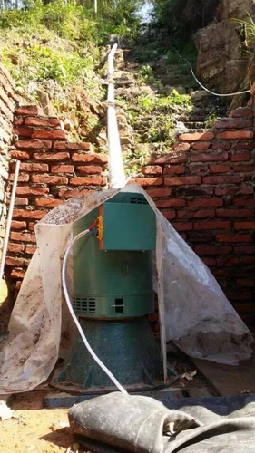 Turbina ad acqua inclinata 10KW 220V tutto filo rame generatore idroelettrico - Foto 11 di 20