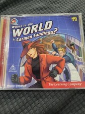 Where in the World is Carmen Sandiego 2001, PC CD ROM The Learning Company