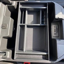 For 2019-2025 Gmc Sierra 1500 Cab Center Console Organizer Tray Storage Box