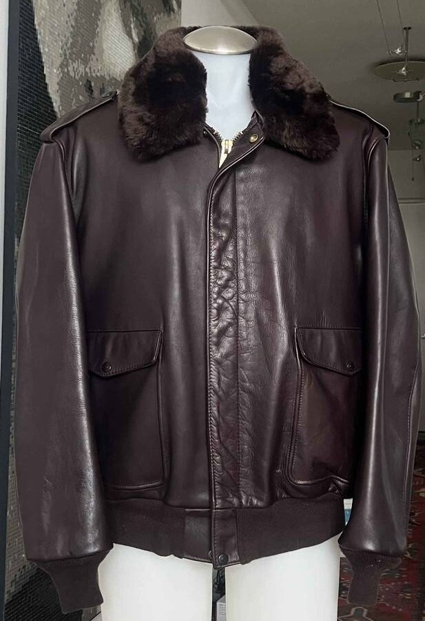 SCHOTT NYC A-2 VINTAGE FLIGHT Jacket Size 48 USA Made | eBay