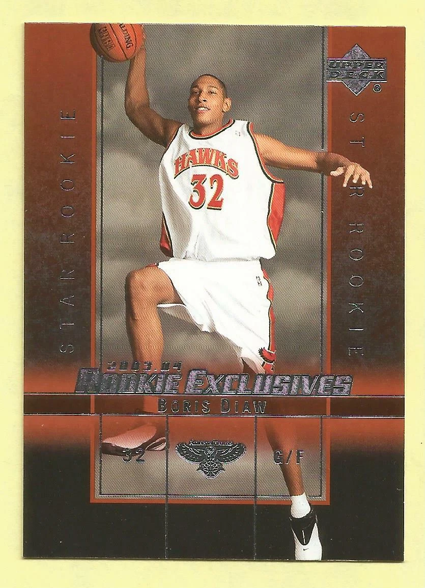 2003-2004 Upper Deck Rookie Exclusives Boris Diaw Rookie Atlanta Hawks #17  | eBay