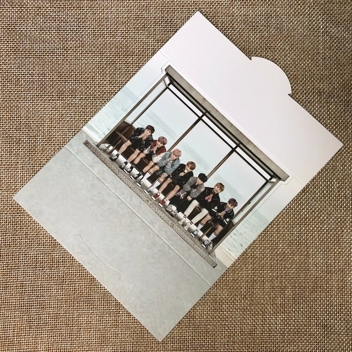 BTS GROUP [You Never Walk Alone Wings] Official Paper Standee