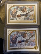 2021 Topps Gallery Taylor Trammel Rookie Private Issue Parallel /250 and base