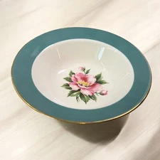 Homer Laughlin Century Service Empire Green Semi Vit Fruit Berry Bowl Alliance 