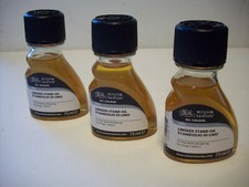 1 x Set - 3 x Stück Winsor & Newton Leinsame...