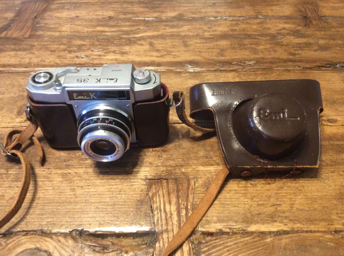 VTG EMI-K 35 mm view finder camera with leather case | eBay VTG EMI-K 35 mm view finder camera with leather case | eBay