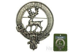 Scott Clan Scottish Crest Badge