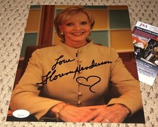 FLORENCE HENDERSON SIGNED 8X10 PHOTO JSA AUTOGRAPH THE BRADY BUNCH CAROL 