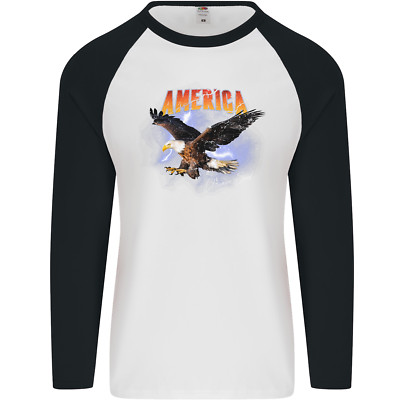 Eagle America Dreamer Soul Herren L/S Baseball T-Shirt