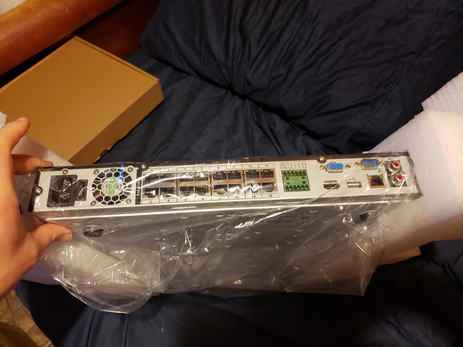 Tough Dog Security 16 Channel Network Video Recorder TDNVR16P16KS2T