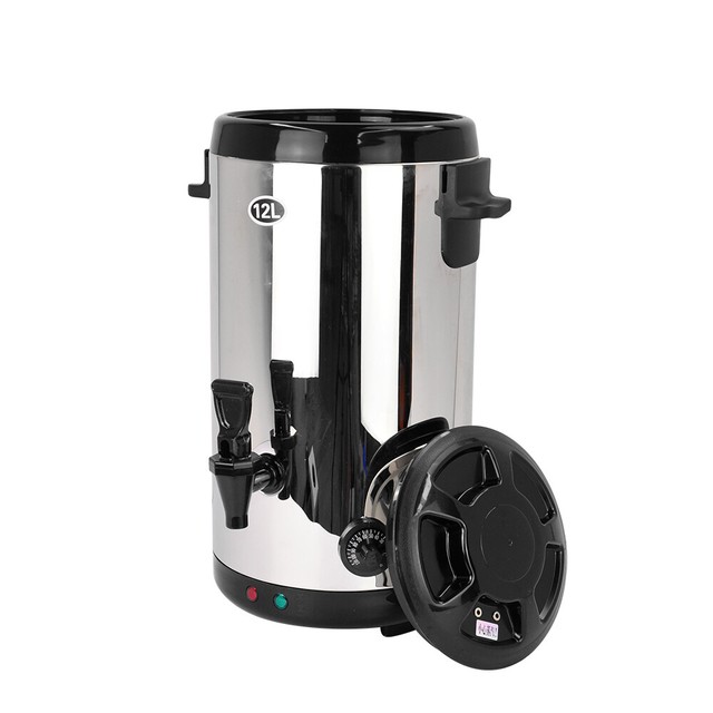 12l Catering Electric Hot Water Tea Coffee Boiler Commercial Warmer