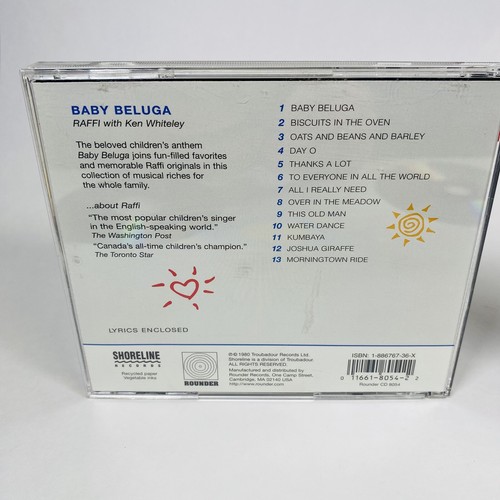 Kinder CD Set: Baby Beluga von Raffi & Acappella Kinder - Wir haben keine Angst getestet - Bild 10 von 11