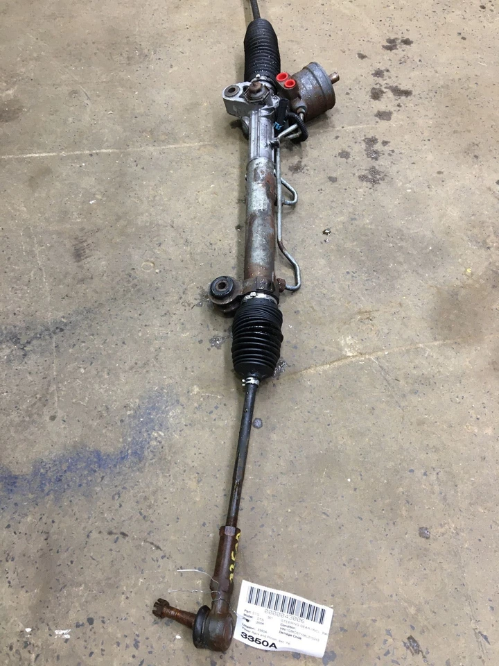 06 CADILLAC DTS Steering Gear Power Rack And Pinion 17' Wheels Foto 3 de 3