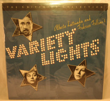 Laserdisc k Variety Lights Peppino De Filippo Carla Del Poggio Criterion Col